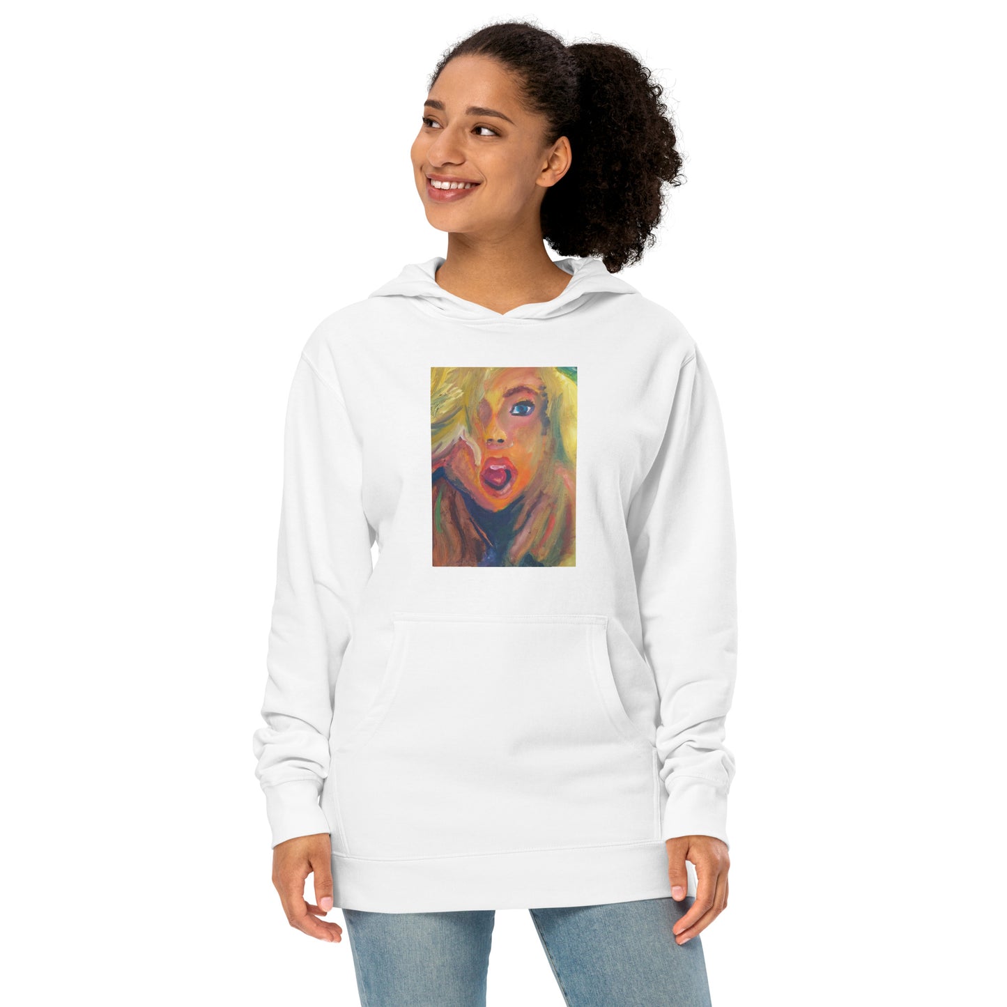 Shocking Unisex midweight hoodie